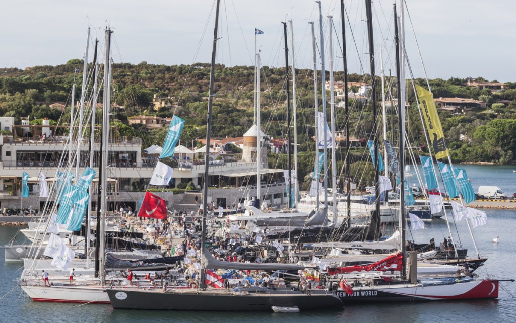 Dockside ambiance in Porto Cervo