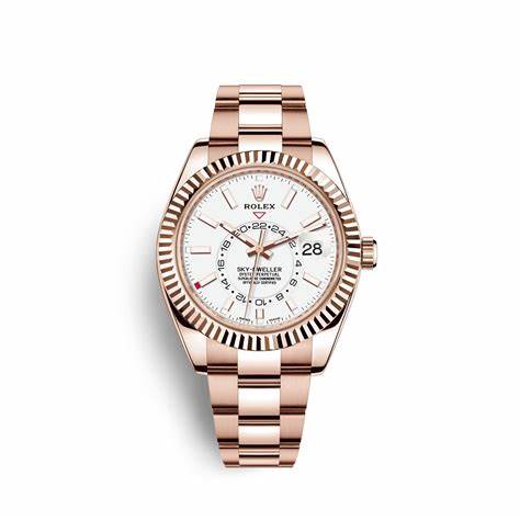 The 42 mm replica watches are made from 18ct everose gold.